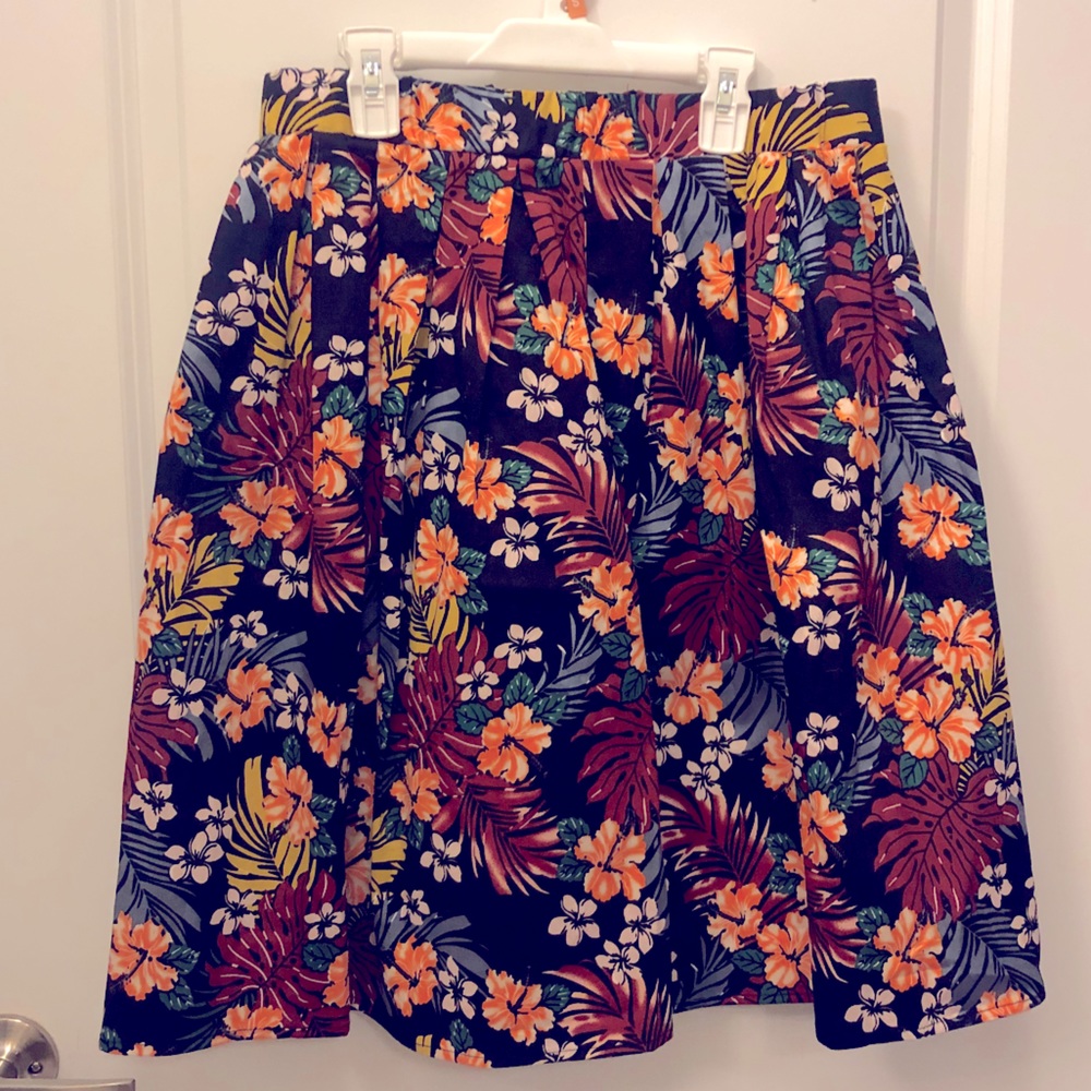 Floral skirt